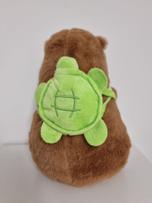 Capybara Turtle Backpack Plush