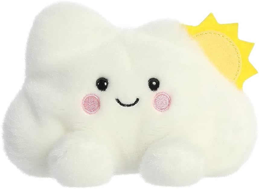 Large Summer Cloud Palm Pals Plush Cushion