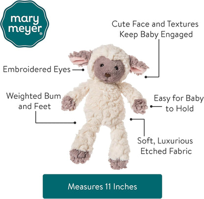 Mary Meyer Putty Nursery Stuffed Animal Soft Toy, Lamb ,Creamy White and Brown,28-Centimetres