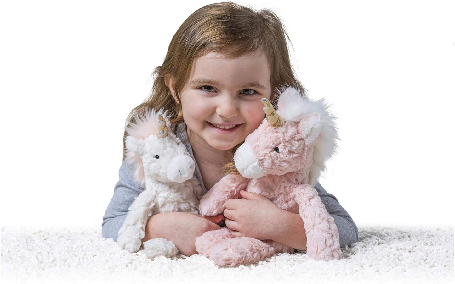 Mary Meyer Putty Nursery Stuffed Animal Soft Toy, Unicorn ,Creamy White and Pink,28-Centimetres